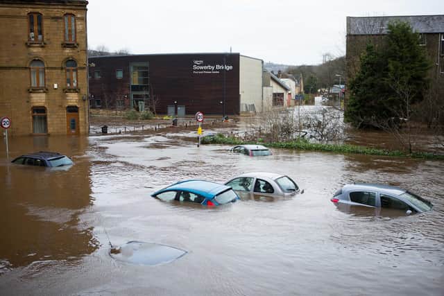 Flooding in Calderdale