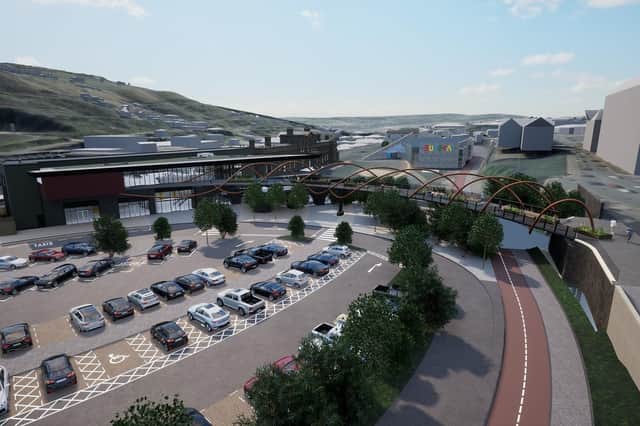Visuals showing how Halifax rail station could look.