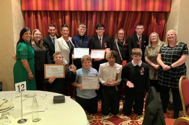 A number of students were named winners at the Engage National Award Ceremony.
