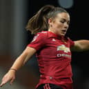 Manchester United and Scotland star Kirsty Hanson. Picture: Robbie Jay Barratt - AMA/Getty Images.