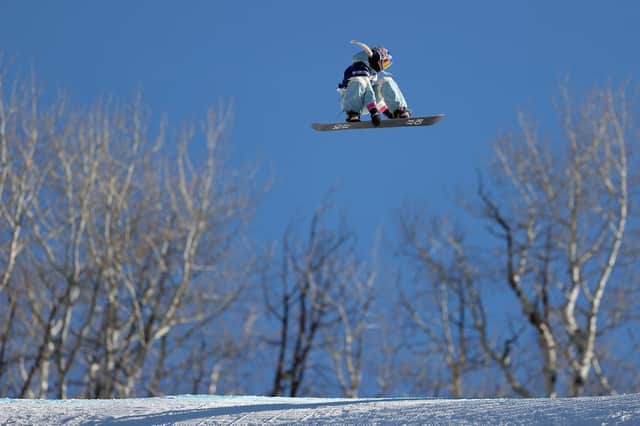 Katie Ormerod competes in the Women's Snowboard Big Air World Cup finals at Steamboat Resort, in Steamboat Springs, Colorado. Picture: Christian Petersen/Getty Images