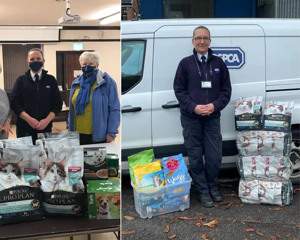 The RSPCA is appealing for pet food donations
