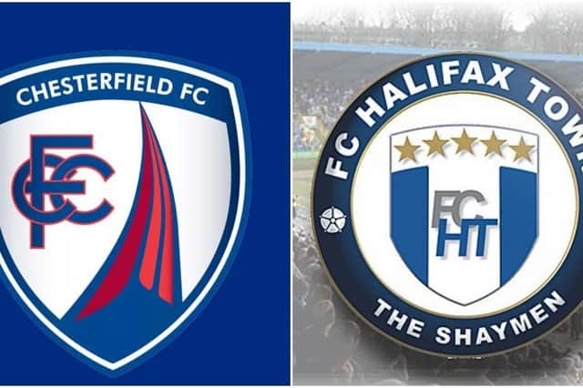 Chesterfield v FC Halifax Town