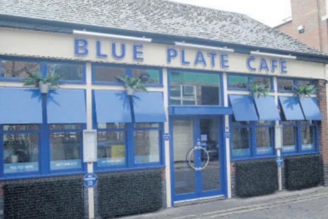 The Blue Plate Cafe in The Ridings was the most upmarket of the tremendously popular Buddies group, and offered a mix of US diner, full English style food and more cordon-bleu style dishes in the evenings.