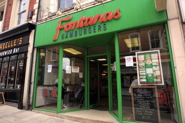 Fontanas on Gold Street was a much loved American restaurant that served delicious hamburgers.