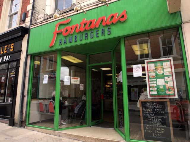 Fontanas on Gold Street was a much loved American restaurant that served delicious hamburgers.