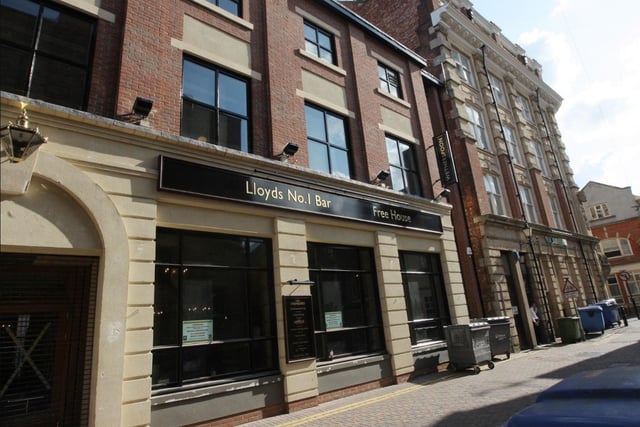 Lloyd's No.1 Bar in Abington Street.