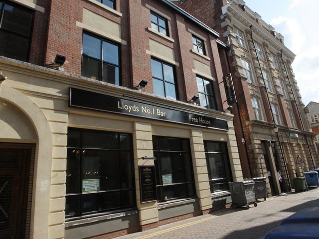 Lloyd's No.1 Bar in Abington Street.