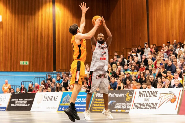 Zaire Taylor helps Thunder to victory / Picture: Kyle Hemsley