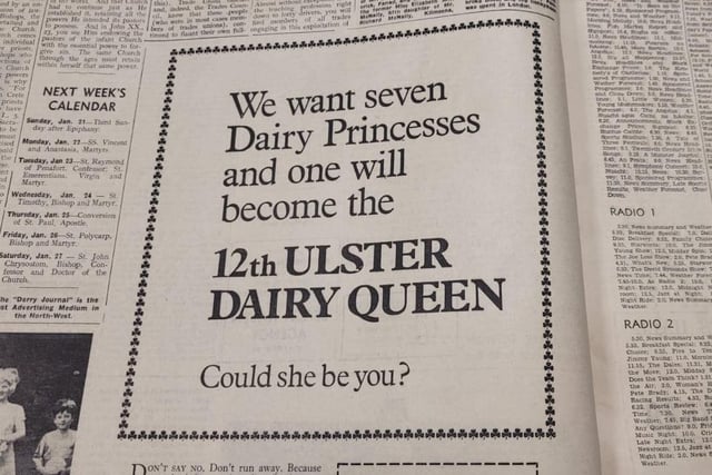 We want seven Dairy Princesses and one will become the 12th Ulster Dairy Queen. Could She be you?