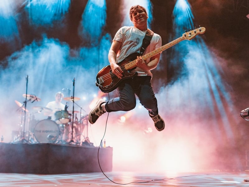 Indie giants The Wombats.