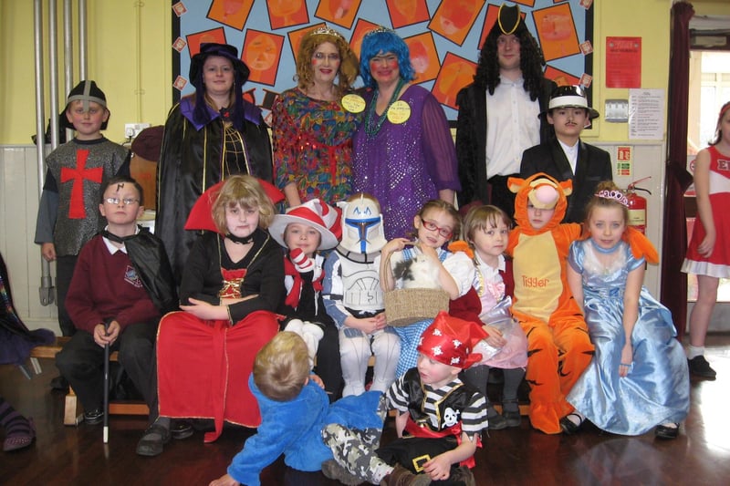 World Book Day at Todmorden C of E School back in 2009