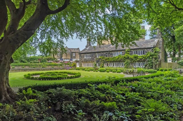 This property on Cliffe Hill Lane, Warley is on the market for £1,200,000 with Charnock Bates.