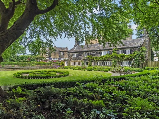 This property on Cliffe Hill Lane, Warley is on the market for £1,200,000 with Charnock Bates.