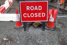 The road has been closed until a gas engineer makes the area safe