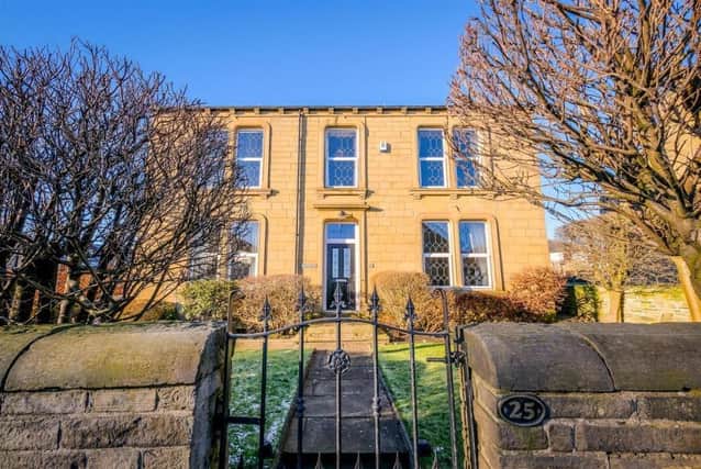 This five-bed character family home is for sale in Hipperholme, Halifax.