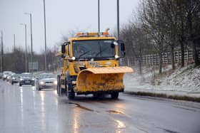 Drivers urged to to give gritters space as yellow weather warning in place for snow and ice