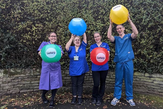 Staff from Overgate Hospice.