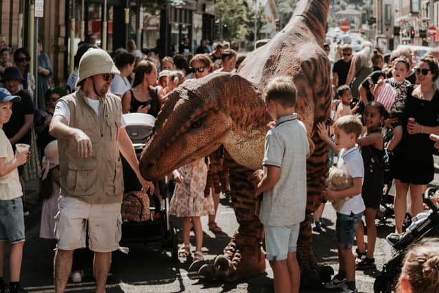 Brighouse’s Dinosaur Fortnight in the summer