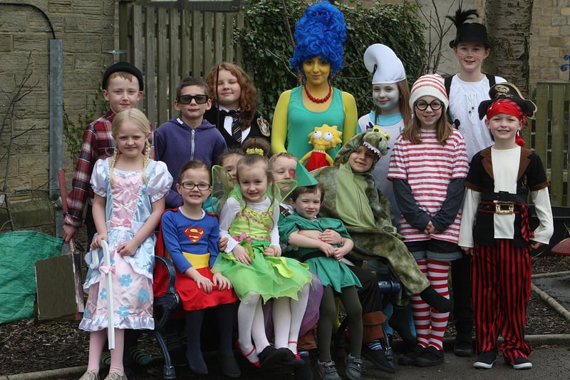 West Vale Primary School, Stainland Road, Greetland World Book Day back in 2013