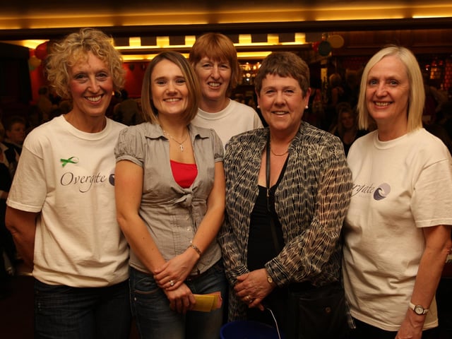 Overgate Hospice fashion show at Old Brods, Hipperholme back in 2009.