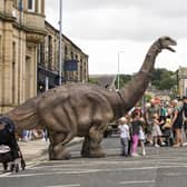 Dinosaur Experience visits Brighouse earlier this year.