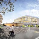 Artist's impressions of how parts of the new Calderdale Royal Hospital buildings will look