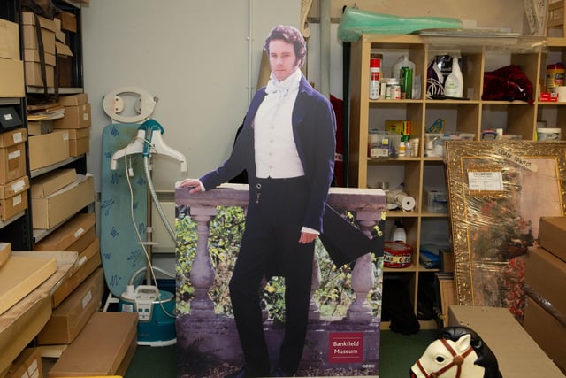 Clothing worn by Colin Firth, Mr Darcy in Pride and Prejudice will be on display at Bankfield Museum.