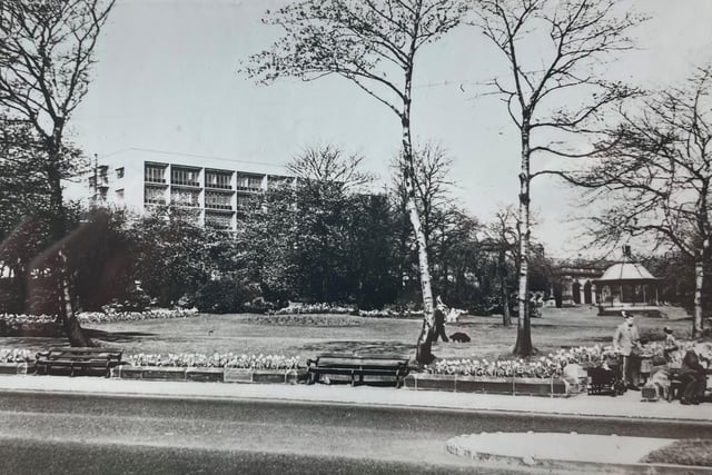 The Percival Whitley Centre and People's Park, back in 1957