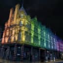 How the new lighting might reveal a new side of Halifax Borough Market. CGI image by Calderdale Council