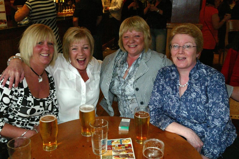 Karen, Margaret, Linda and Celia.