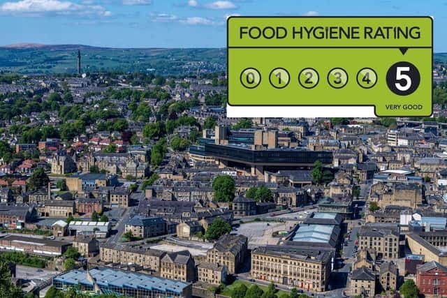 Food hygiene ratings in Calderdale