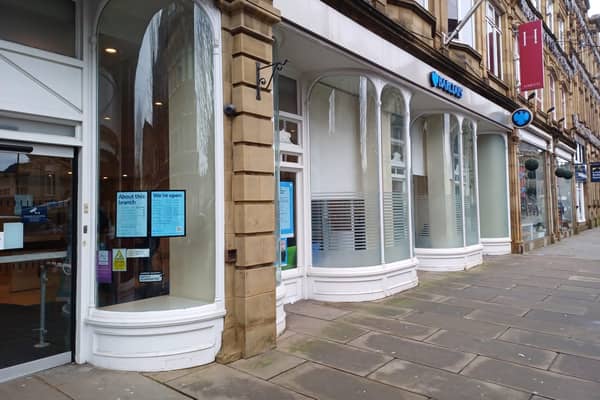 Barclays on Commercial Street in Halifax town centre is closing