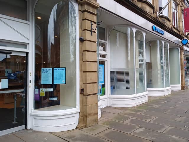 Barclays on Commercial Street in Halifax town centre is closing