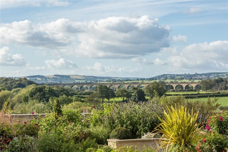 The Hall and gardens have stunning views of the Arthington Viaduct, and over to the River Wharfe.