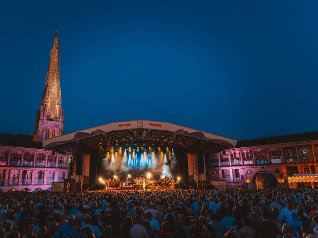 Show at The Piece Hall. Picture: Cuffe and Taylor and The Piece Hall.