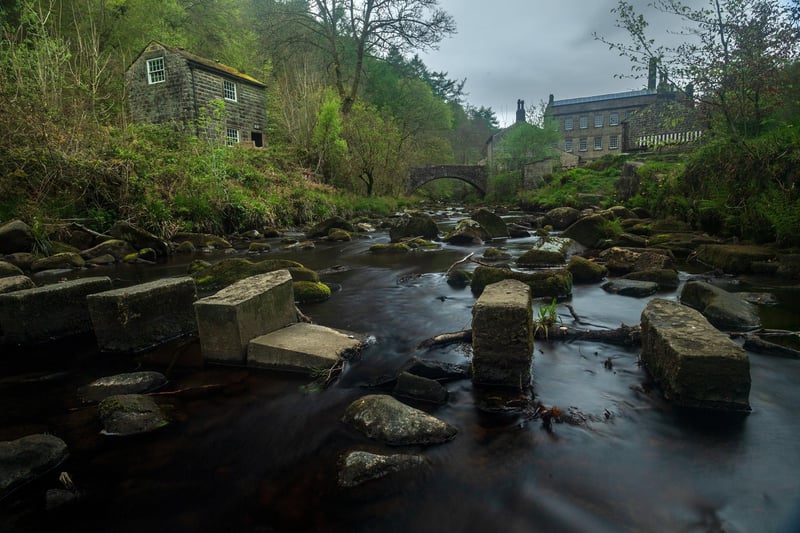 Get outdoors and enjoy the glorious sites of Hardcastle Crags, near Hebden Bridge