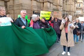A narrow majority of Calderdale councillors agreed to adopt the plan at a full council meeting in March despite being lobbied by dozens of protestors outside Halifax Town Hall.