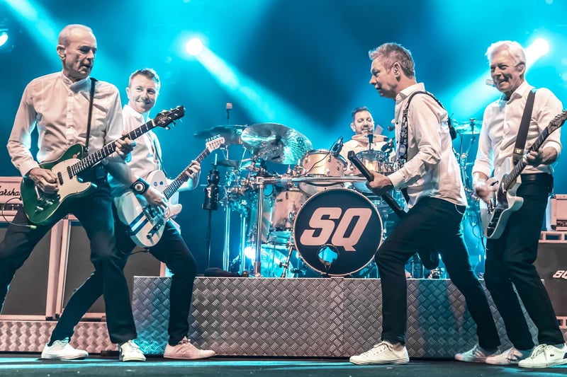 Status Quo are performing with The Alarm on August 13