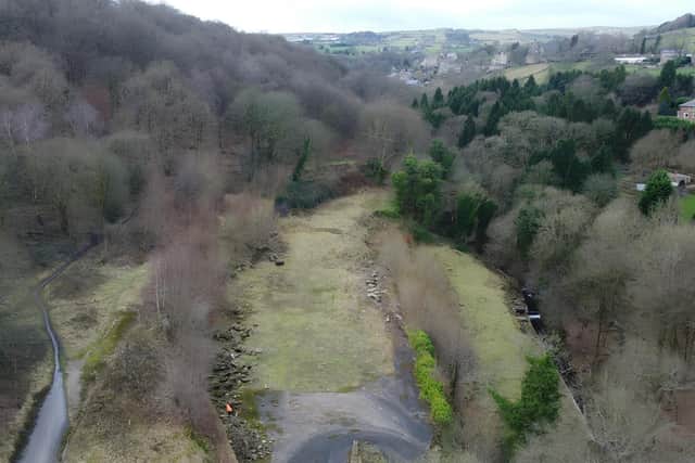 The 19-acre residential development site at Kebroyd Mills near Sowerby Bridge, up for auction next month with Pugh