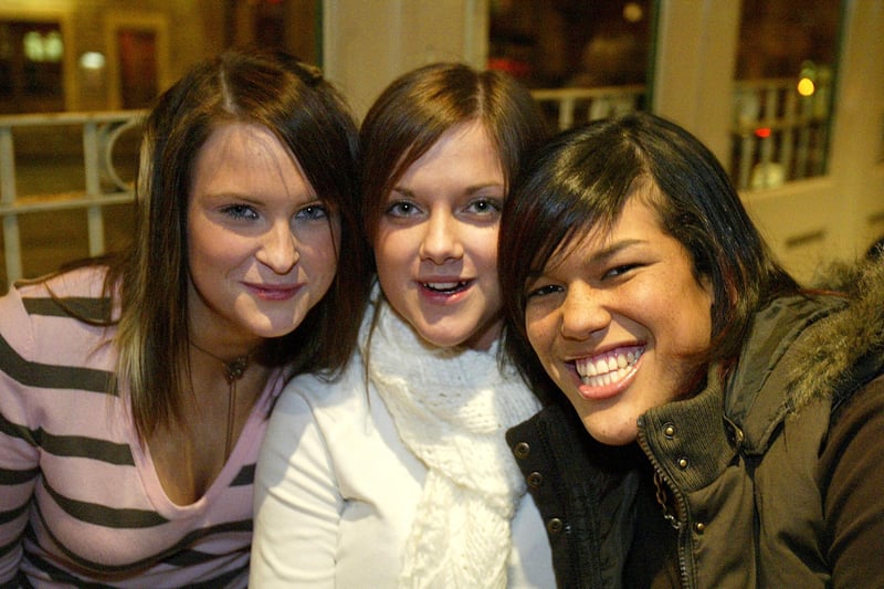 Sarah, Kimberley and Ria.