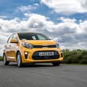 Kia Picanto - the latest version in front and its predecessors following