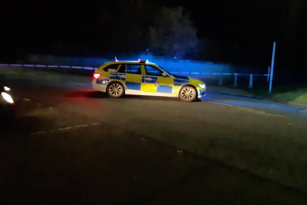 Police shut Skircoat Moor Road in Halifax for several hours last night after the crash