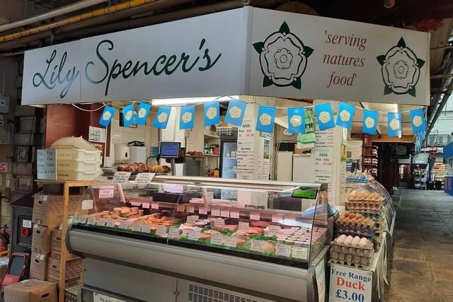 Deli Lily Spencer's, in Halifax Borough Market, is up for sale for £54,995