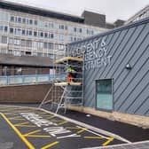 The new A&E department will open this autumn