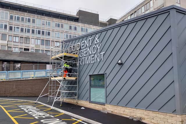 The new A&E department will open this autumn