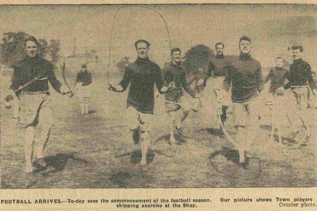 Training in July 1924