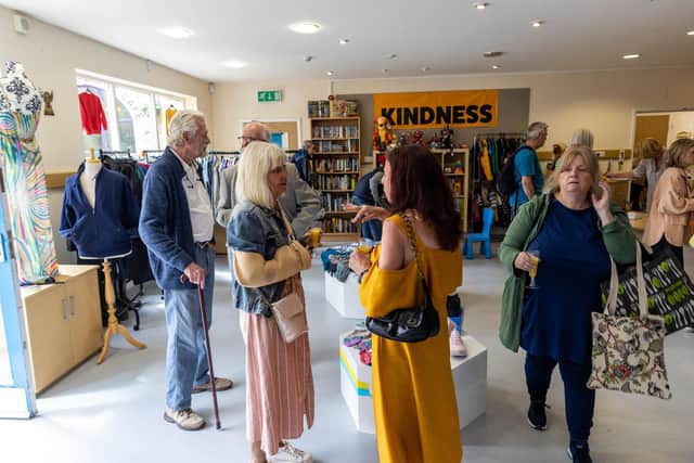 Inside Calder Community Kindness. Picture: Craig Shaw