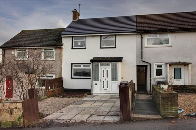 This three bedroom terrace is on the market for £165,000 with EweMove