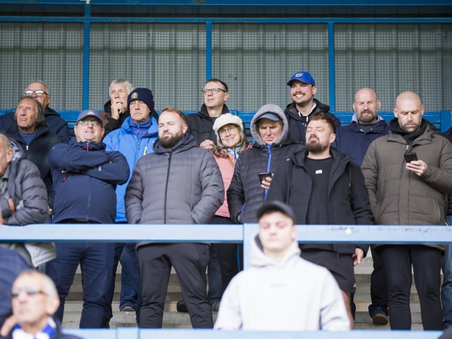 FC Halifax Town v South Shields, FA Cup fourth qualifying round at The Shay